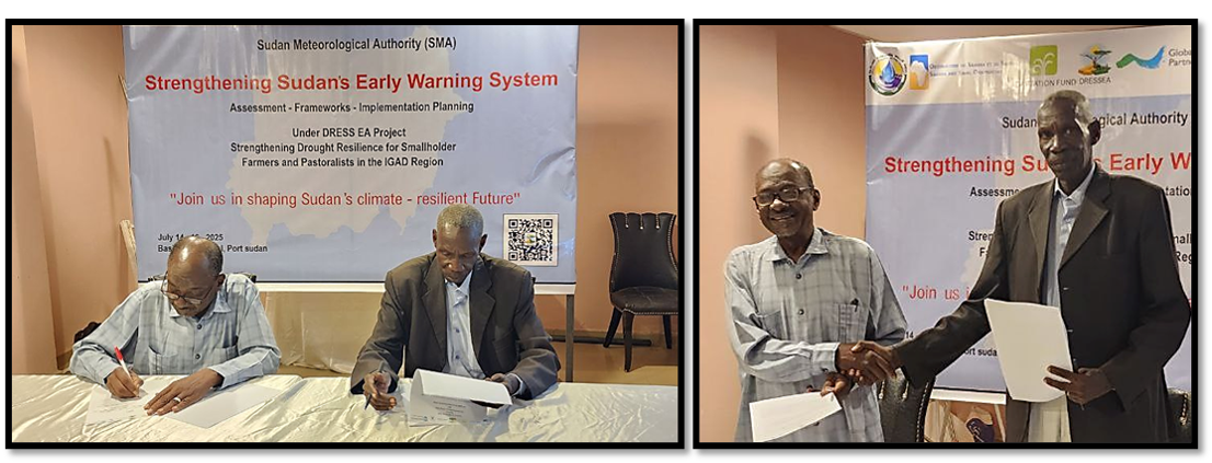 Service Level Agreement (SLA) with the Sudan Meteorological Authority